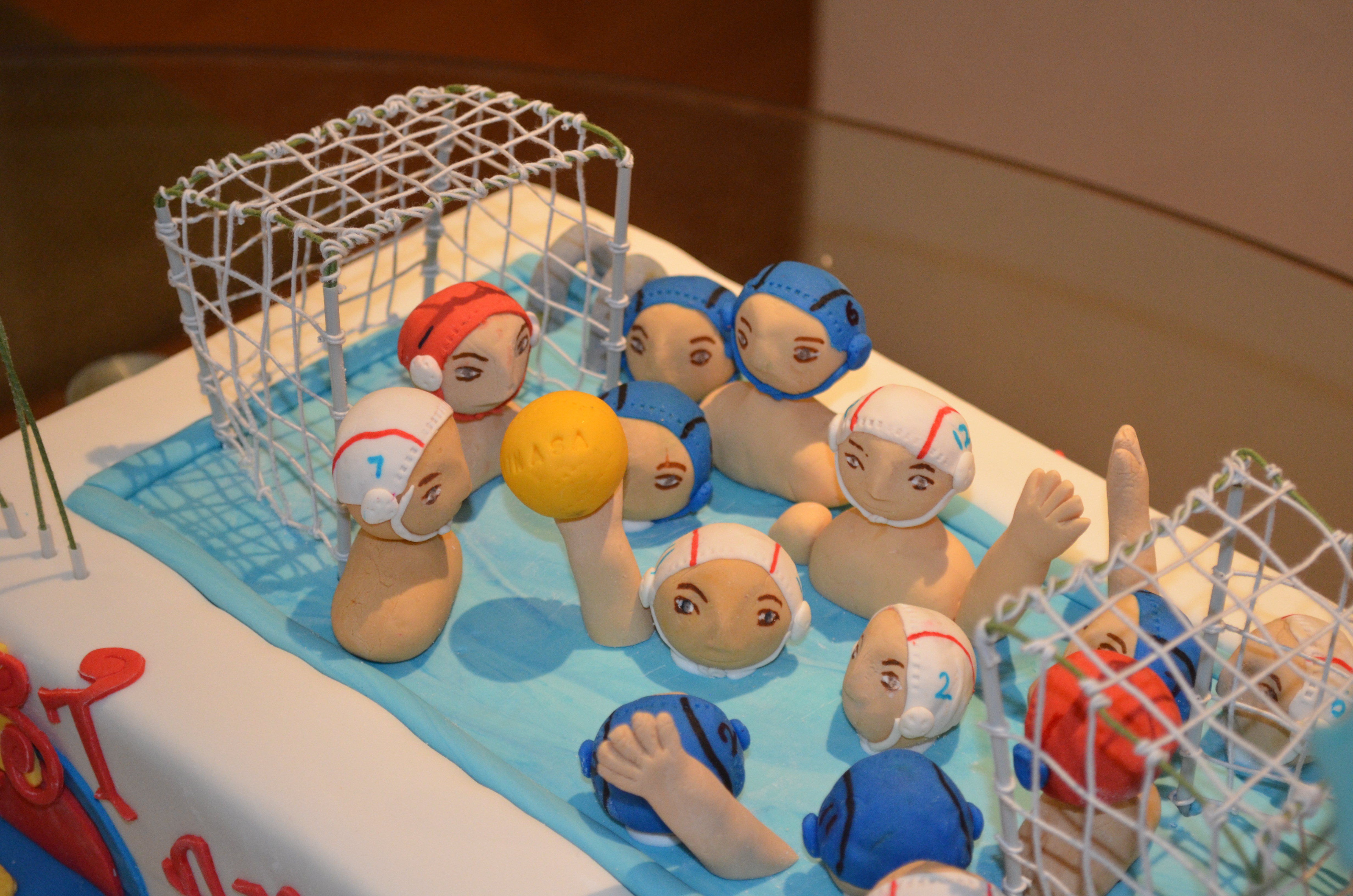 Water Polo Cake Serendipity Cakes by Yvonne